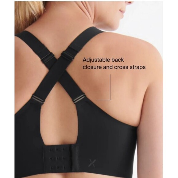 Knix Sports Bra Size 7 (36DD, 38DD, 36E) Catalyst Front Zip High Impact Wireless - Picture 9 of 11
